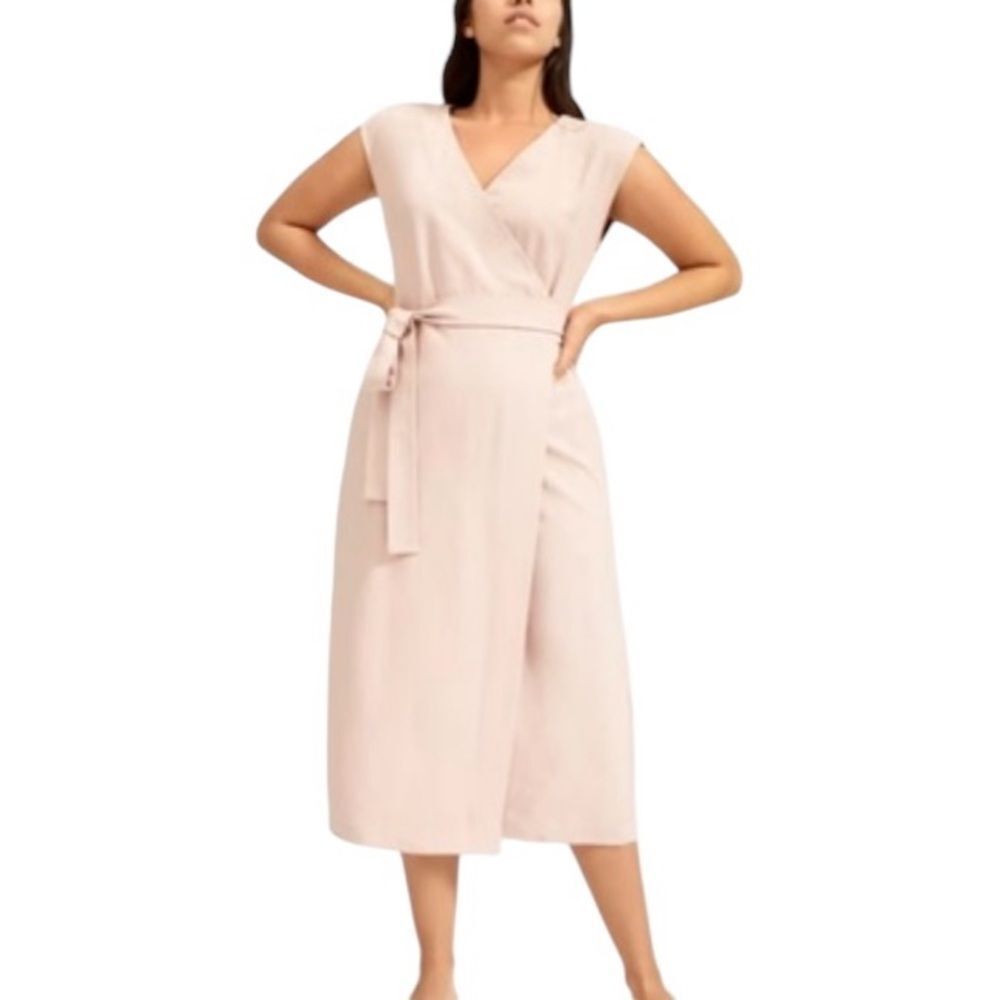 Everlane Pink Midi Dress